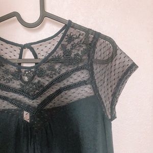 Mini lace dress